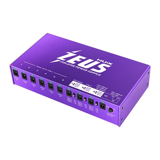 NUX Zeus Guitar Pedal Power Supply