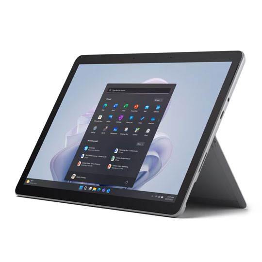 Microsoft Surface Go 4 for Business 10.5" N200 8GB LPDDR5 64GB UFS Laptop Tablet, Platinum