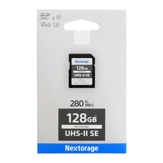 Nextorage V60 UHS-II SD Card SE Series (128GB)