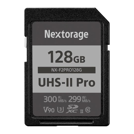 Nextorage V90 UHS-II SD Card Pro Series (128GB)