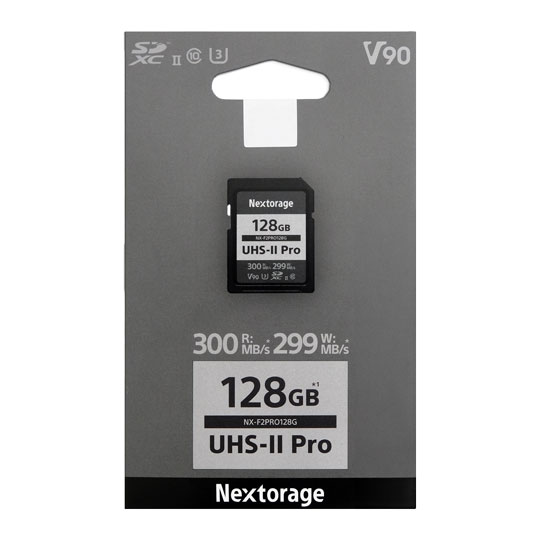 Nextorage V90 UHS-II SD Card Pro Series (128GB)