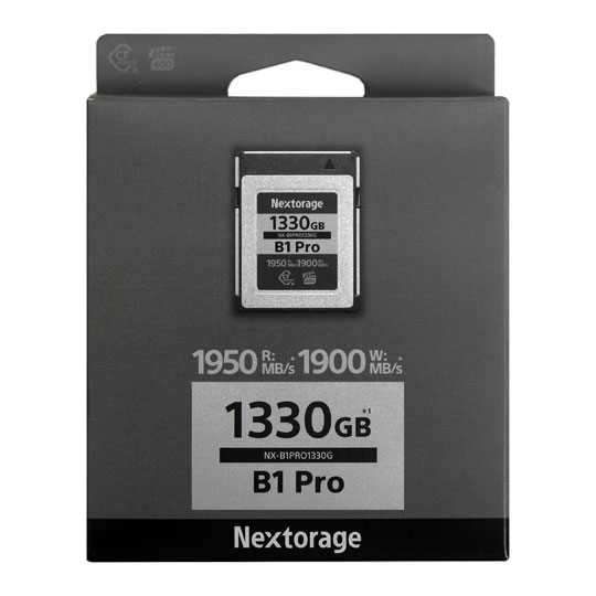 Nextorage CFexpress Type B Memory Card B1 Pro Series (1330GB)