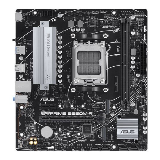 ASUS PRIME B650M-R DDR5 PCIe 4.0 MicroATX Motherboard
