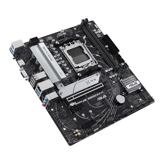 ASUS PRIME B650M-K DDR5 PCIe 4.0 MicroATX Motherboard : image 3