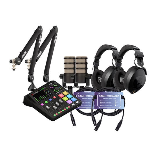 Rode Two-Person Podcasting Bundle