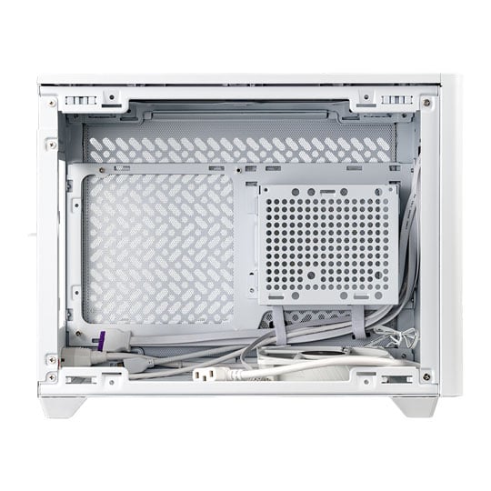 Cooler Master MasterBox NR200P V2 Mini-ITX Tempered Glass PC Gaming Case White