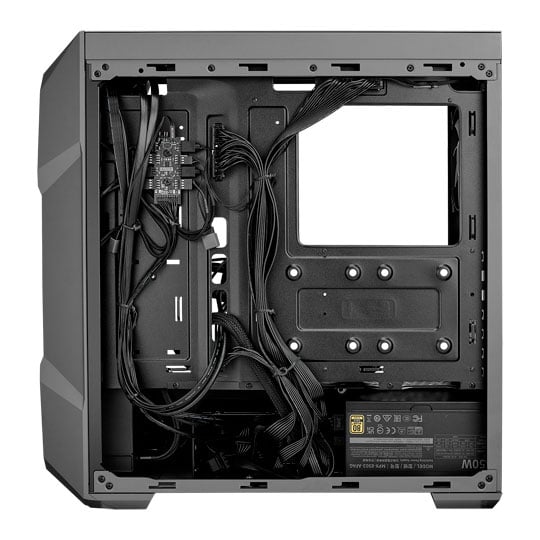 Cooler Master TD500 MAX Mid Tower TG Glass Case inc 850W GXII PSU + 360mm AIO Cooler : image 3