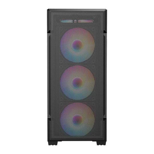 CiT Crossfire Mesh Black Mid Tower PC Gaming Case : image 3