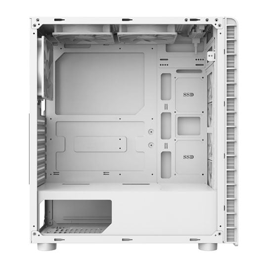 CiT Raider White Mid Tower PC Gaming Case CiT Raider White Mid Tower PC Gaming Case