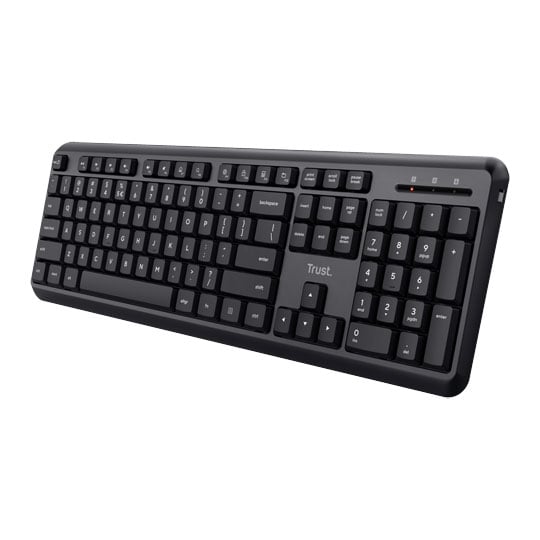 Trust TK-350 Silent Wireless Keyboard RF inc USB Nano Dongle INC FREE Wireless Mouse : image 3