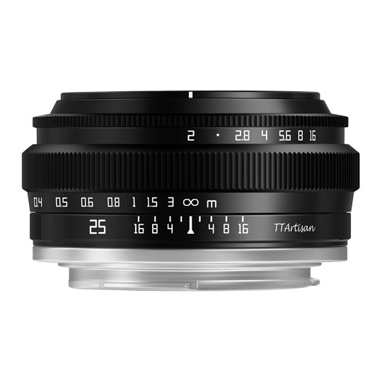 TTArtisan APS-C 25mm F2 Lens