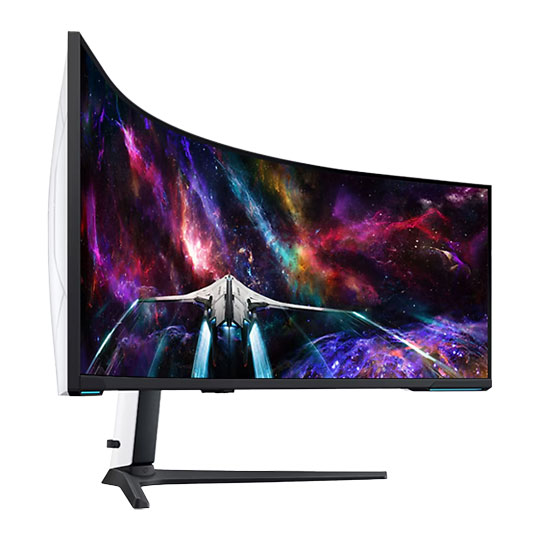 Samsung Odyssey G95NC 57" Dual UHD HDR FreeSync Premium Pro Curved Gaming Monitor : image 3