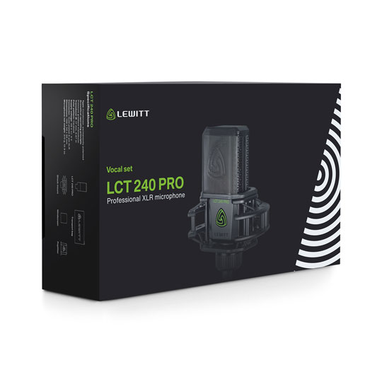 Lewitt LCT 240 PRO Vocalset XLR Condenser Microphone : image 4