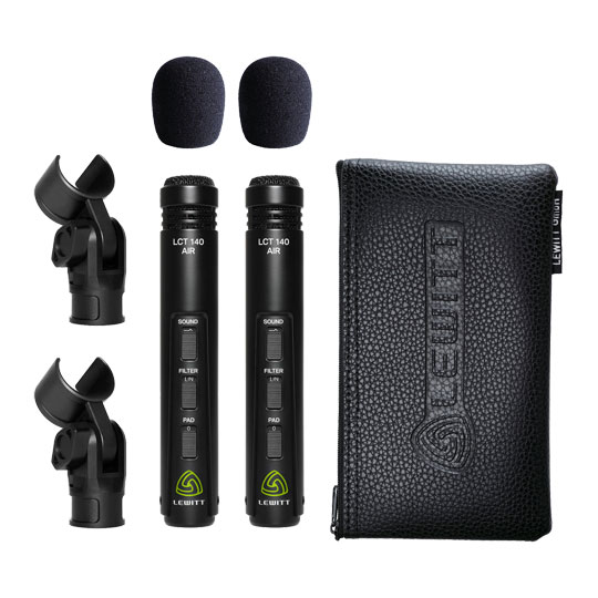 Lewitt LCT 140 AIR Stereo Pair Cardiod Condenser Microphones : image 4