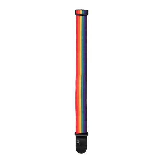 D'Addario Polypro Guitar Strap Guitar Strap, Rainbow : image 3