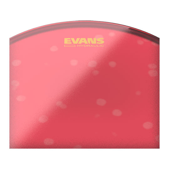 Evans - B14HR, 14" Red Coated Hydraulic Snare Drumhead