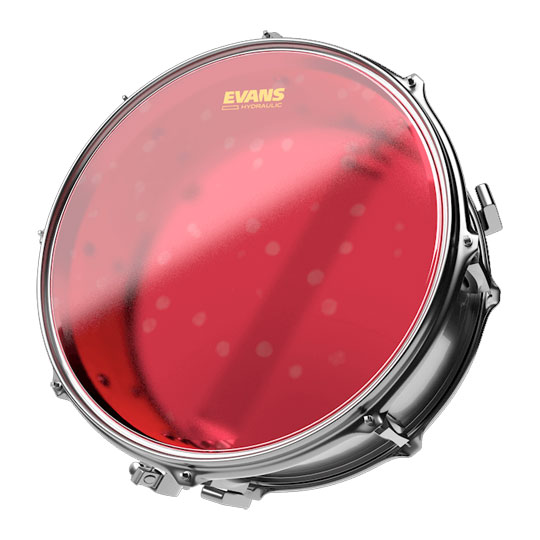 Evans - B14HR, 14" Red Coated Hydraulic Snare Drumhead : image 3
