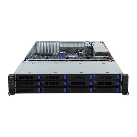 Gigabyte R271-Z00 EPYC 7003/2 CPU 2U 14 Bay Barebone Server