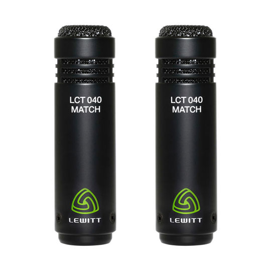Lewitt LCT 040 MATCH Stereo Pair - Stereo pair of Condenser Mics
