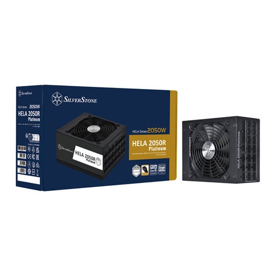 SilverStone HELA 2050R 2050 Watt Fully Modular Cybenetics 80+ Platinum PCIE5 PSU/Power Supply ATX3.0