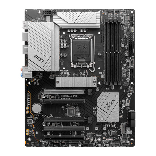 MSI Intel PRO B760-P II ATX Motherboard