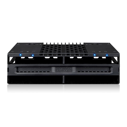 ICY DOCK flexiDOCK 4 Bay Trayless Hot-Swap Dock for 5.25" Bay