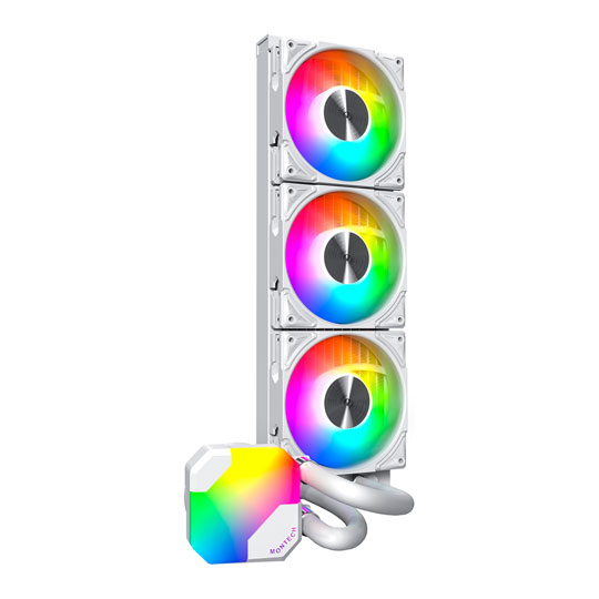 Montech HyperFlow ARGB 360 All In One 360mm White Intel/AMD CPU Water Cooler