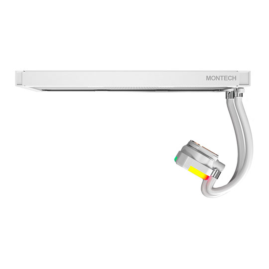Montech HyperFlow ARGB 360 All In One 360mm White Intel/AMD CPU Water Cooler : image 3