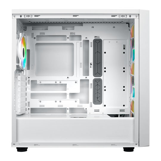 CoolerMaster MasterBox 600 White ARGB Mid Tower TG PC Case : image 3