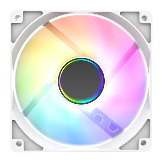 CiT Halo 120mm Infinity ARGB White PWM Fan