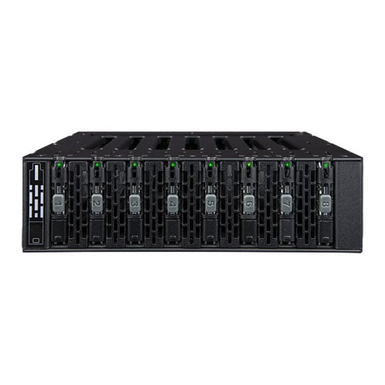 ICY DOCK ToughArmor 5.25" 8 Bay M.2 NVMe SSD PCIe 4.0 Mobile Rack Enclosure