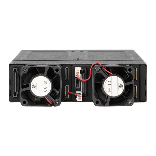 ICY DOCK ToughArmor 5.25" Four-Bay 2.5" NVMe U.2/U.3 SSD PCIe 4.0 Mobile Rack Enclosure : image 4