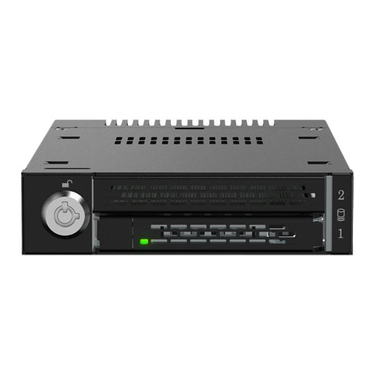 ICY DOCK ToughArmor 3.25" M.2 NVMe SSD PCIe 4.0 Mobile Rack Enclosure