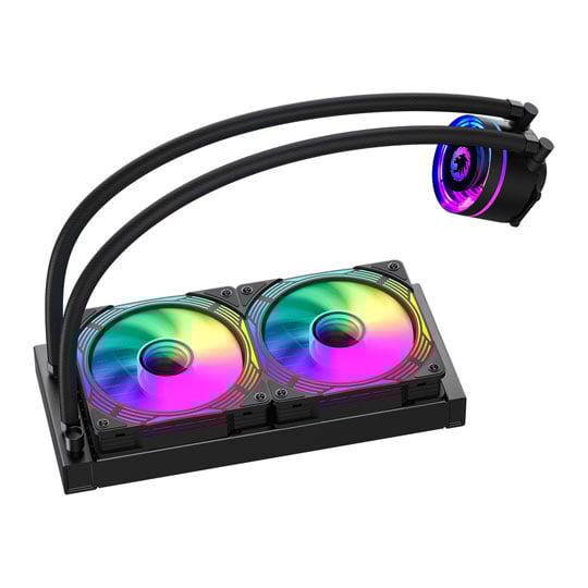 GameMax Ice Chill 240V ARGB All In One 240mm Black Intel/AMD CPU Water Cooler