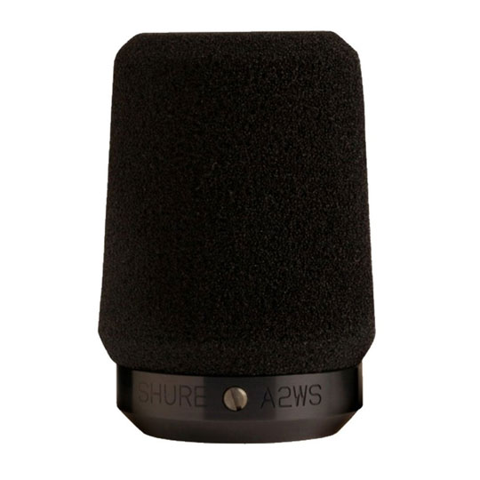 (Open Box) Shure - A2WS-BLK Locking Microphone Windscreen for SM57 & 545 (Black) : image 1