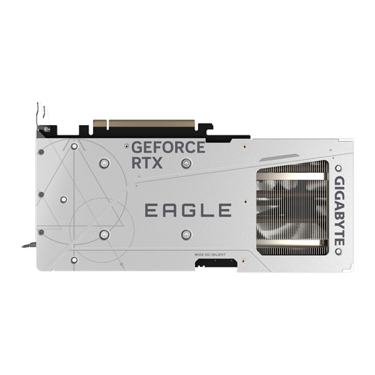 Gigabyte NVIDIA GeForce RTX 4070 SUPER 12GB EAGLE OC ICE Ada Lovelace Graphics Card : image 4