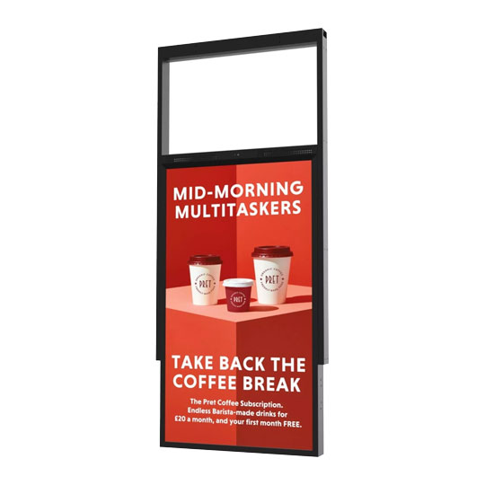 Allsee 55" Ultra High Brightness Hanging Double-Sided Display : image 4