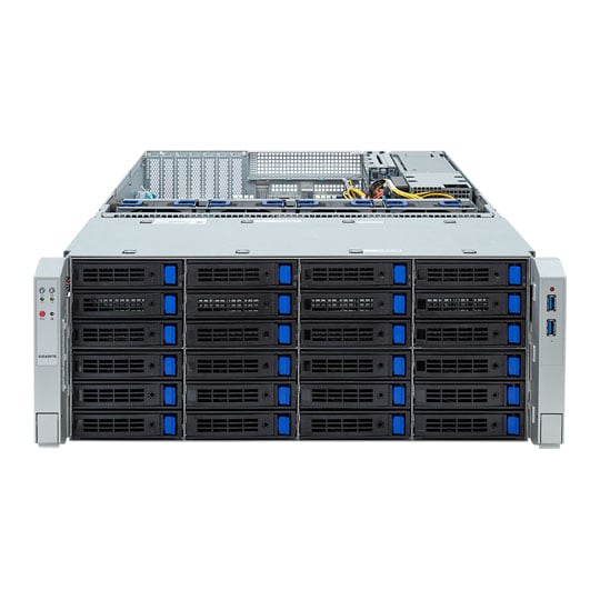 Gigabyte S453-S70 Storage Server - 4th/5th Gen Intel® Xeon® Scalable - 4U DP 36+2-Bay SATA/SAS