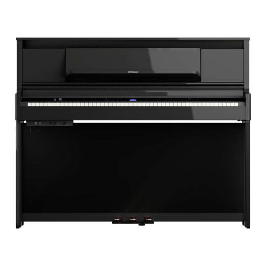 Roland LX-6-PE Luxury Upright Piano - Polished Ebony