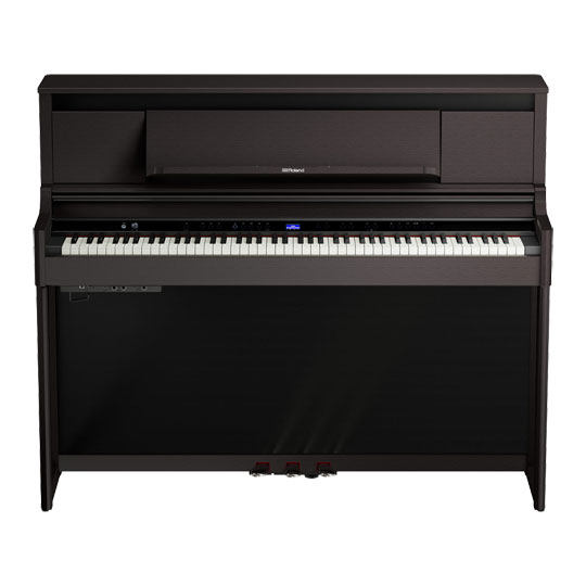 Roland LX-6-DR Luxury Upright Piano - Dark Rosewood