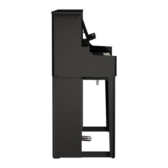 Roland LX-6-CH Luxury Upright Piano - Charcoal Black : image 3