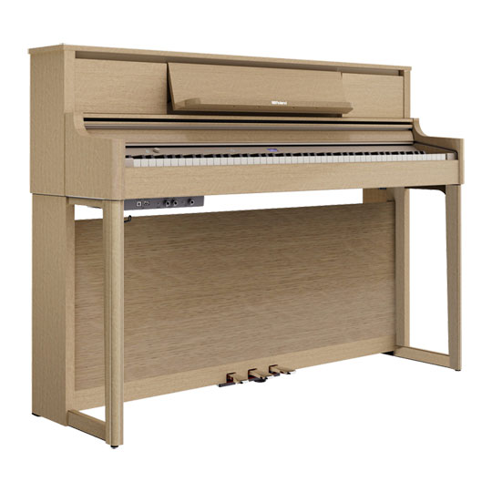 Roland LX-5-LA Upright Piano - Light Oak