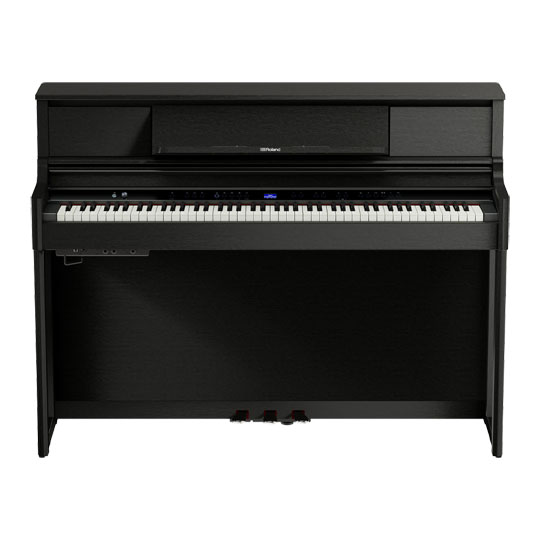 Roland LX-5-CH Upright Piano - Charcoal Black