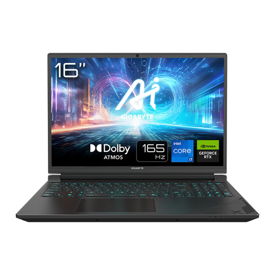 Refurbished - Gigabyte AORUS G6X 9KG (2024) 16" FullHD 165Hz i7 GeForce