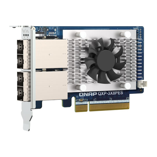 QNAP QXP-3X8PES 2-Port PCIe Gen3 x8 Expansion Card