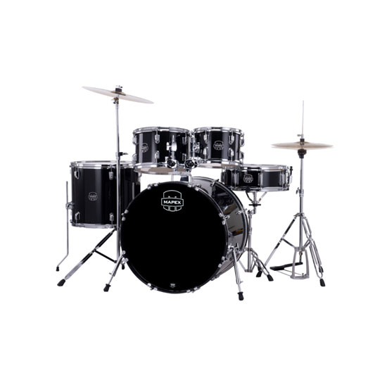 Mapex Comet 22” Rock Fusion Kit - Dark Black