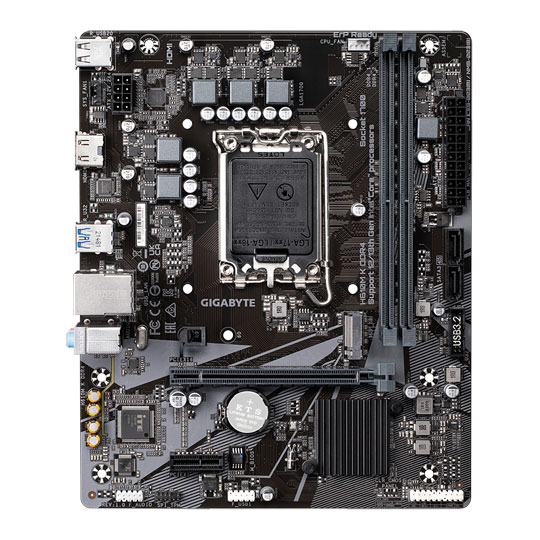 Gigabyte H610M K DDR4 Micro-ATX Motherboard