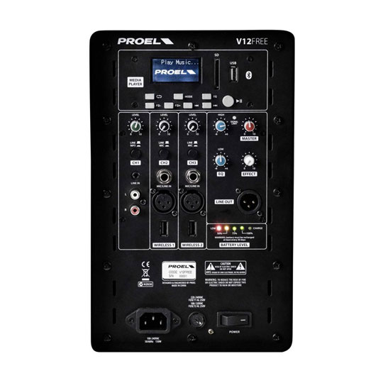 Proel V12Free Portable Sound System : image 2