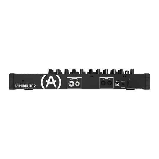 (Open Box) Arturia MiniBrute 2 Noir Analogue Synthesizer Special Edition