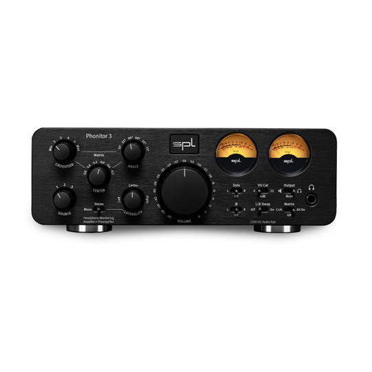 SPL Phonitor 3 Headphone Amp & Monitor Controller - Black
